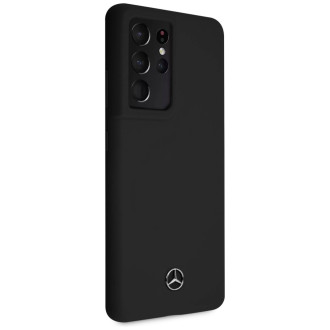 Mercedes MEHCS21LSILBK S21 Ultra G998 czarny/black hardcase Silicone Line