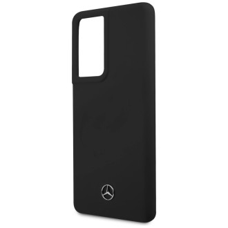 Mercedes MEHCS21LSILBK S21 Ultra G998 czarny/black hardcase Silicone Line
