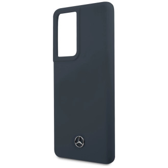 Mercedes MEHCS21LSILNA S21 Ultra G998 niebieski/blue hardcase Silicone Line