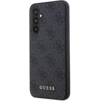 Guess GUHCSA54G4GFGR A54 5G A546 grey/grey hard case 4G Metal Gold Logo