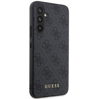 Guess GUHCSA54G4GFGR A54 5G A546 grey/grey hard case 4G Metal Gold Logo