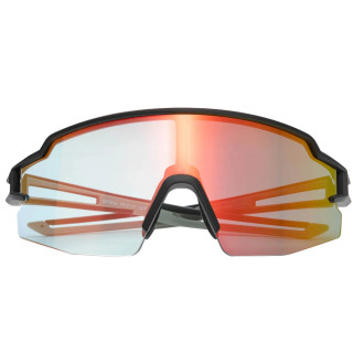 Rockbros Cycling Glasses Photochromic UV Protection with Corrective Insert Orange Lenses - Black