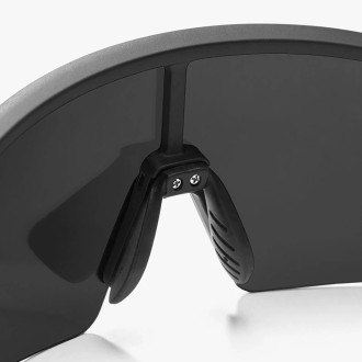 Rockbros Polarized Cycling Glasses with UV Protection and Corrective Insert 14120008006 Gray Lenses - Black