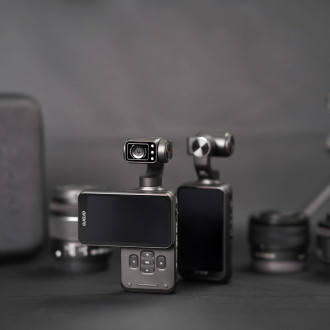 Ordro Pocket M5 3-Axis Gimbal Camera, 5K, for Vlogging and YouTube – Black