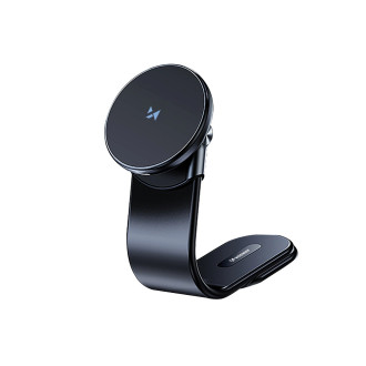 Wozinsky WCZ2Y2S Magnetic Car Holder with 15W MagSafe Inductive Charger for Car Cockpit - Black