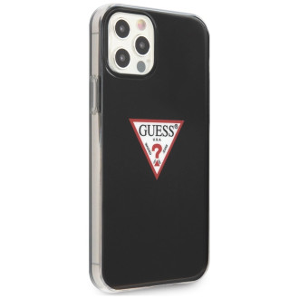 Guess GUHCP12LPCUCTLBK iPhone 12 Pro Max 6,7"  czarny/black hardcase Triangle Collection