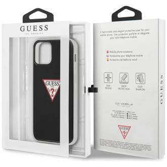 Guess GUHCP12LPCUCTLBK iPhone 12 Pro Max 6,7"  czarny/black hardcase Triangle Collection