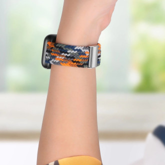 Braided Fabric Strap Bracelet Strap Fabric Band for Apple Watch 38 / 40 / 41 mm - Multicolor