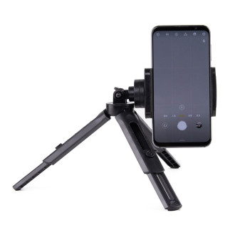 Mini tripod selfie stick holder for phone camera GoPro 16 - 21 cm black