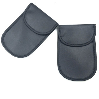 Anti-theft case for car keys blocking radio waves Keyless Faraday Box cover Faraday cage 14 cm with 10 cm black