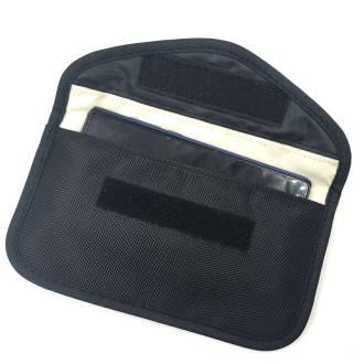 Anti-theft Case for Car Keys Phone Radio Blocking Faraday Box Faraday Cage 20cm x 11cm Black