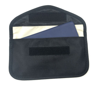 Anti-theft Case for Car Keys Phone Radio Blocking Faraday Box Faraday Cage 20cm x 11cm Black