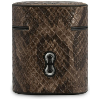 Guess GUACA2PUSNSMLBR AirPods 1/2 cover brown/brown Python Collection
