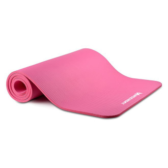 Wozinsky exercise mat 181 x 63 x 0.9 cm thick gymnastic yoga mat pink