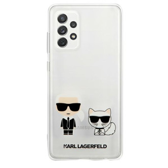 Karl Lagerfeld Karl&amp;Choupette Case for Samsung Galaxy A72 - Transparent