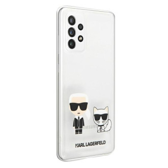 Karl Lagerfeld Karl&amp;Choupette Case for Samsung Galaxy A72 - Transparent