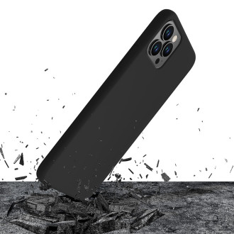 3mk Silicone Case for iPhone 11 Pro - black