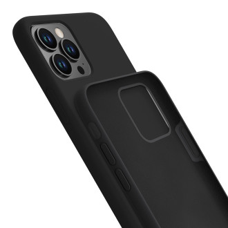 3mk Silicone Case for iPhone 11 Pro - black