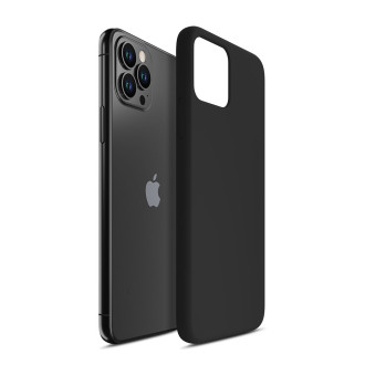 3mk Silicone Case for iPhone 11 Pro - black