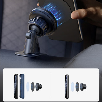 Joyroom JR-ZS356 magnetic cockpit phone holder - dark gray