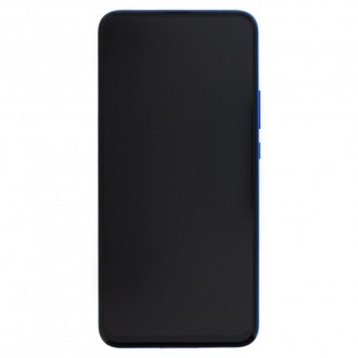 Honor 9X LCD Display + Dotyková Deska + Přední Kryt Blue (Service Pack)