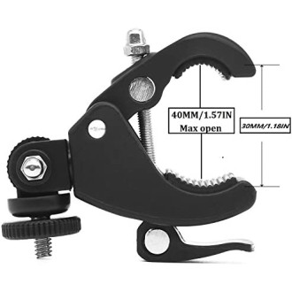 Sports camera holder rotates 360 degrees