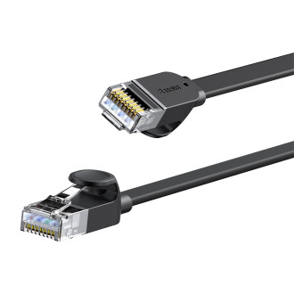 [RETURNED ITEM]  Baseus high Speed Six types of RJ45 Gigabit network cable (flat cable)15m Black
