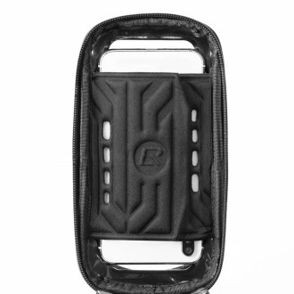 Rockbros B68-1 frame-mounted bicycle bag with phone pocket, 1.7l, black