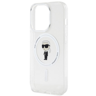 Karl Lagerfeld IML Ikonik MagSafe iPhone 15 Pro Case - Clear
