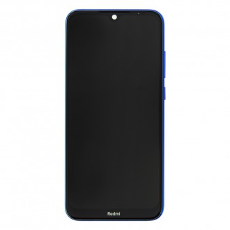 LCD Display + Dotyková Deska + Přední Kryt pro Xiaomi Redmi Note 8T Blue (Service Pack)