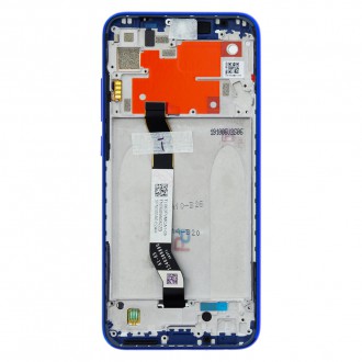LCD Display + Dotyková Deska + Přední Kryt pro Xiaomi Redmi Note 8T Blue (Service Pack)