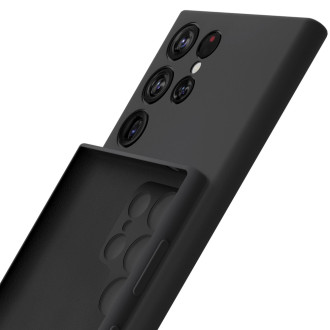 3mk silikonové pouzdro pro Samsung Galaxy S24 Ultra - černé