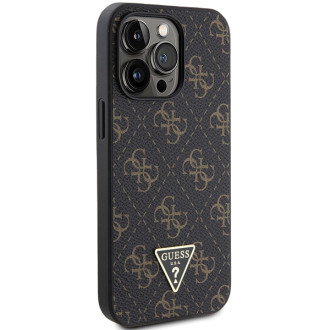 Guess 4G Triangle Metal Logo case for iPhone 13 Pro / iPhone 13 - black