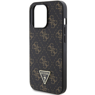 Guess 4G Triangle Metal Logo case for iPhone 13 Pro / iPhone 13 - black