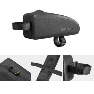 Rockbros AS-019 bicycle frame bag waterproof 1.5 l - black