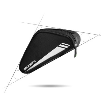 Rockbros B55-BK bicycle bag for frame 0.7 l - black