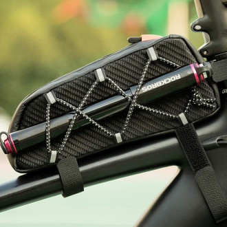 Rockbros 039BK 1L Braided Bike Frame Bag - Black