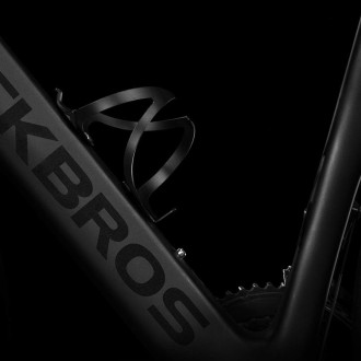 Rockbros 2017-11ABK Aluminum Bike Bottle Holder - Black