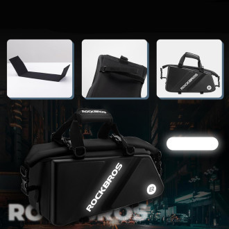 Rockbros 30140090001 bicycle bag for trunk 11.6l - black