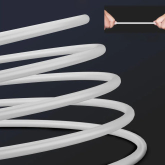 Dudao X1PROT In-Ear Wired USB-C Headphones 1.2m - White