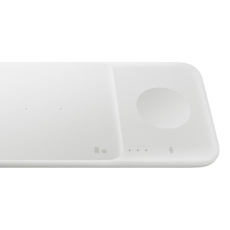 Samsung Trio EP-P6300TWEGEU 3in1 inductive charger for phone / Galaxy Watch / Buds - white + mains charger + cable