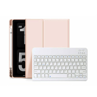 Tech-Protect SC Pen + Keyboard Case with Keyboard for iPad 10.9&quot; 2022 - Pink