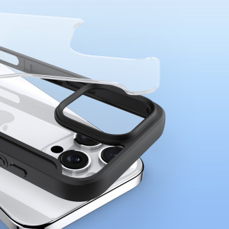 Dux Ducis Skin X Pro Case for iPhone 16 Pro Max with MagSafe and Flip - Black