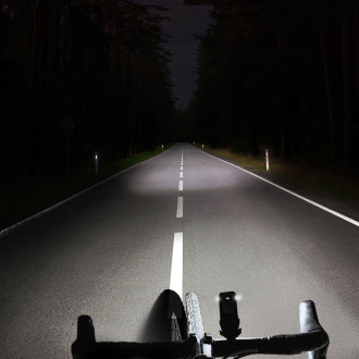 Wozinsky WSBLB3 Front (1000 lm) and Rear USB-C Bike Light Set - Black