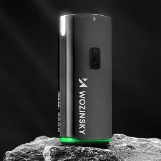 Wozinsky Front Bike Light + USB-C Cable (3000 lm) - Black
