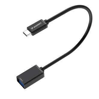 Wozinsky WOTGY1S USB-C 3.0 (male) - USB-A 3.0 (female) OTG Adapter - Black