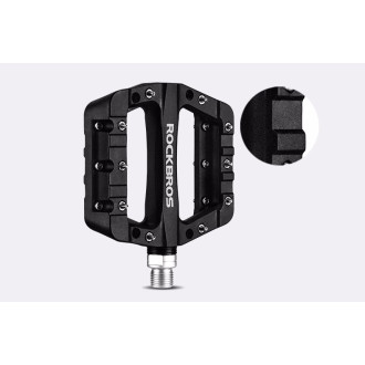 Rockbros 2017-12CBK Nylon Bicycle Pedal Set - Black