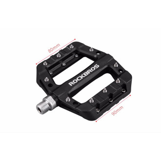 Rockbros 2017-12CBK Nylon Bicycle Pedal Set - Black