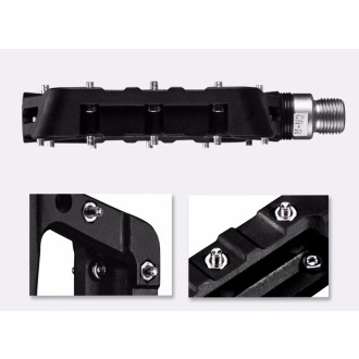 Rockbros 2017-12CBK Nylon Bicycle Pedal Set - Black