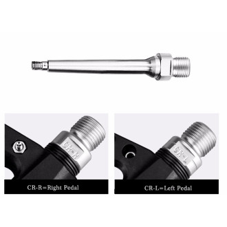 Rockbros 2017-12CBK Nylon Bicycle Pedal Set - Black